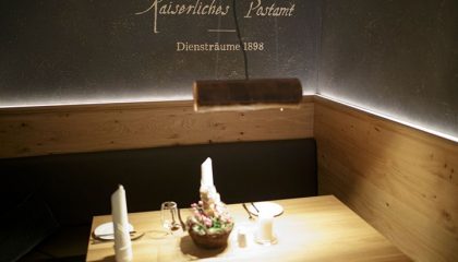 Poststube Sitzecke in der Poststube