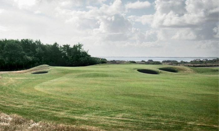 Golfplatz Grüne Golfanlage auf Sylt