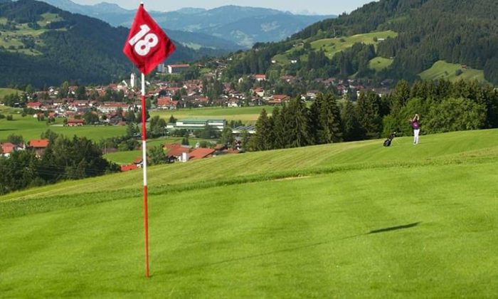 Hole in One Golfplatz in Oberstaufen