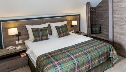 Drömhus Bett im Zimmer Drömhus