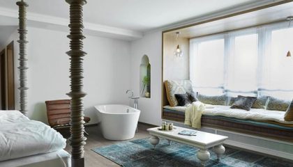 Persien Suite Wohnraum in der Persien Suite