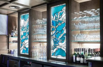 Bar Theke in der Wirtschaft