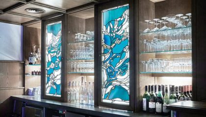 Bar Theke in der Wirtschaft