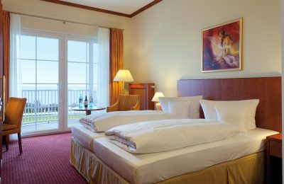 Doppelzimmer Bett im Doppelzimmer