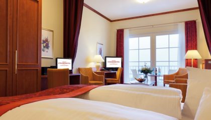 Juniorsuite Betten in der Juniorsuite