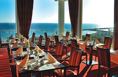 Restaurant Restaurant mit Blick auf die Ostsee