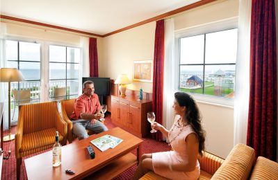 Turmsuite Wohnraum in der Turmsuite