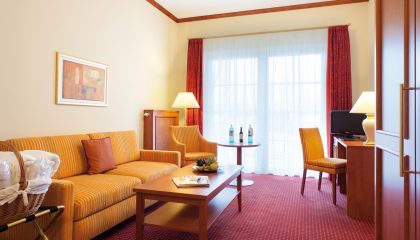 Zweiraumsuite Wohnraum in der Zweiraumsuite