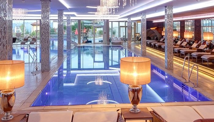 Hallenbad  Hallenbad im Hotel Jagdhof